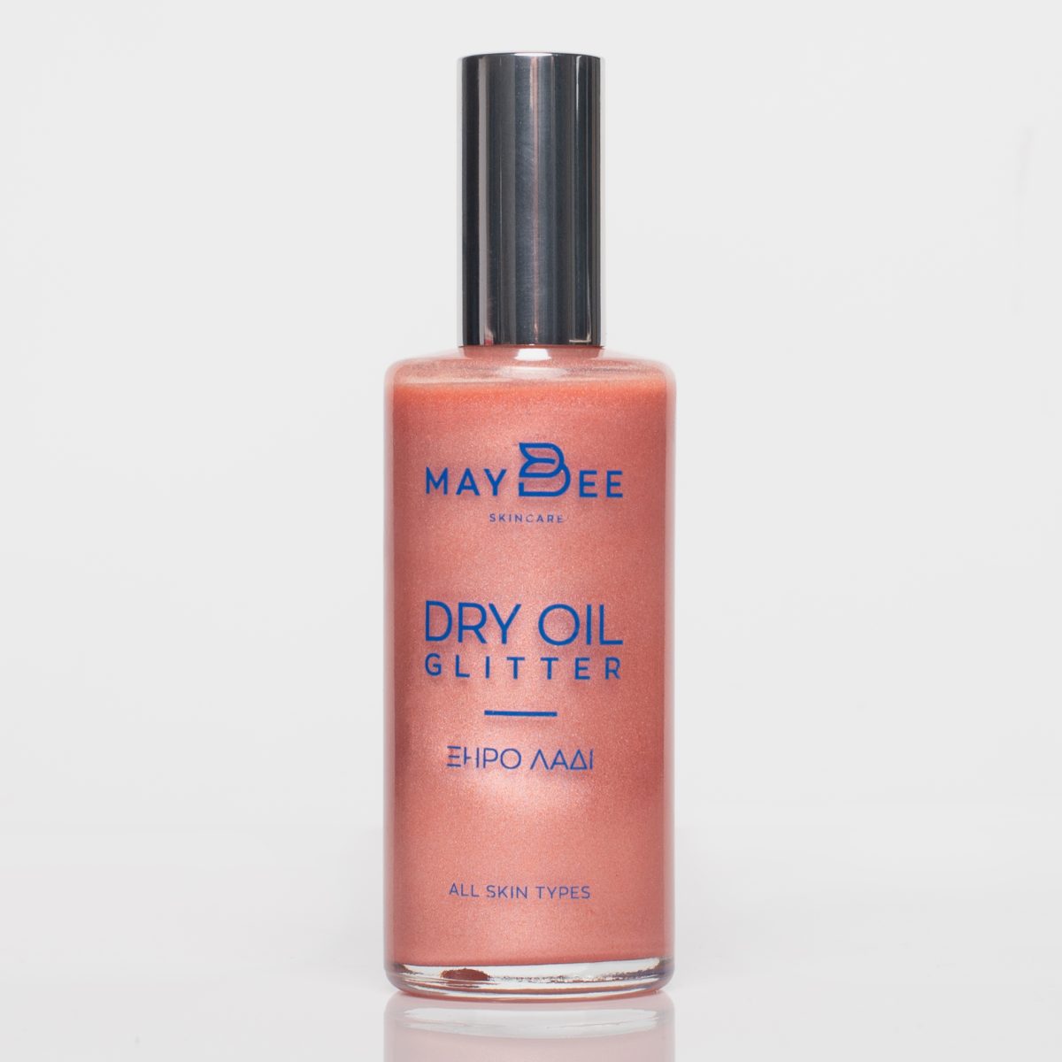 Ξηρό λάδι για μαλλιά, πρόσωπο και σώμα Dry oil με glitter - Image 3