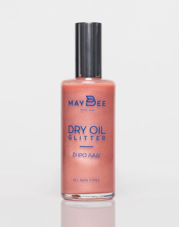Ξηρό λάδι για μαλλιά, πρόσωπο και σώμα Dry oil με glitter