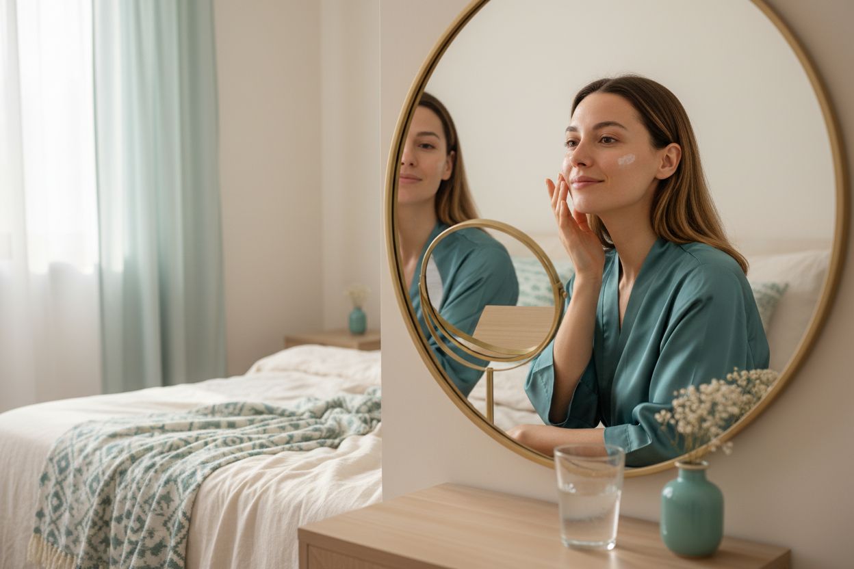 ενυδάτωση προσώπου ευτυχία