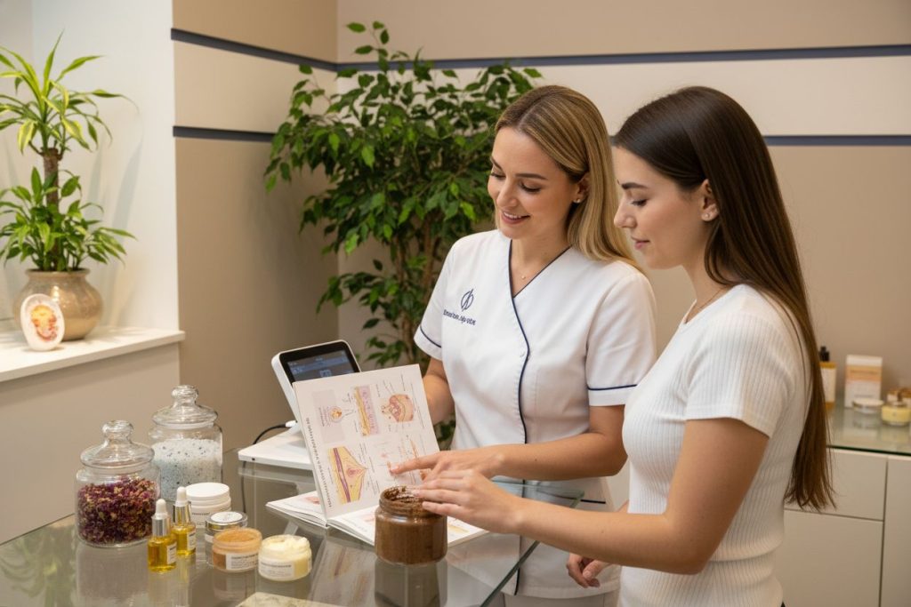 scrub σώματος αισθητικός