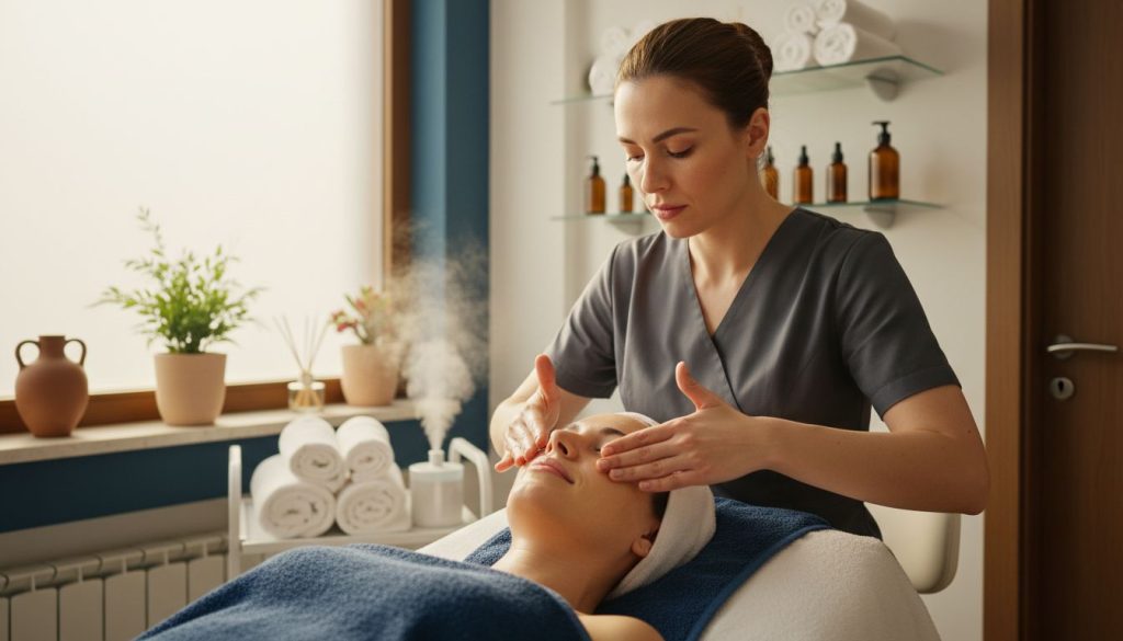 oil cleansing skincare professional