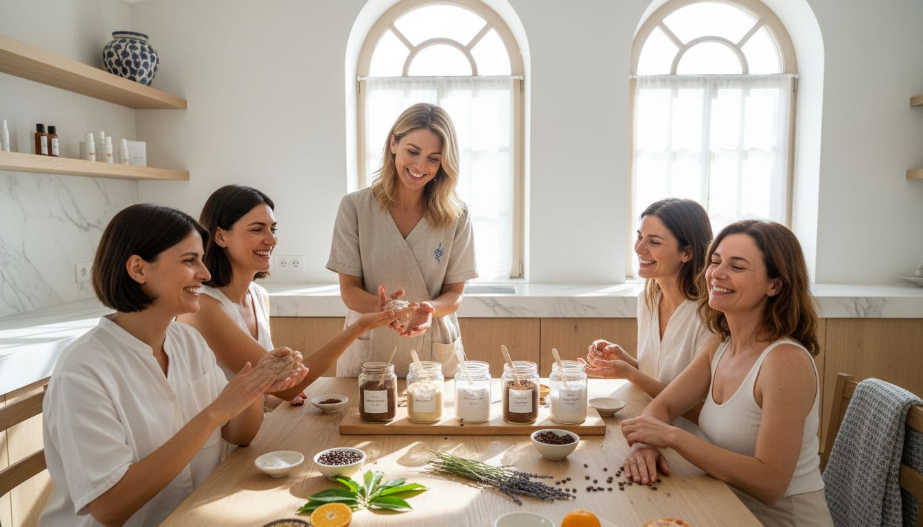 φυτικά scrub γυναίκες