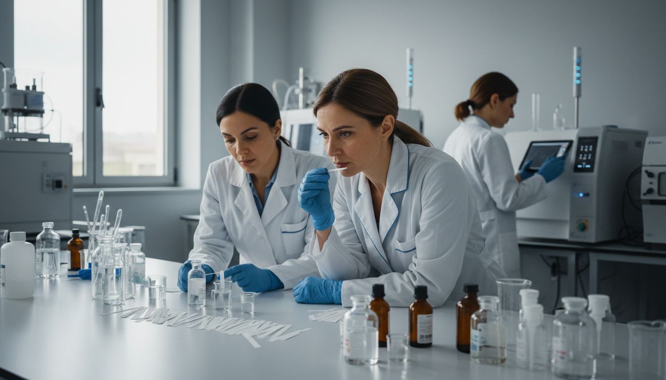 εργαστήριο δοκιμής αρωμάτων